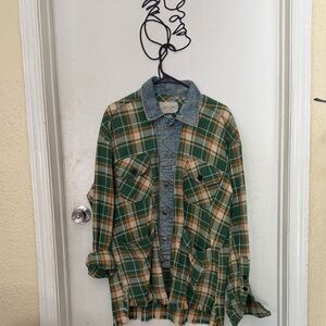 Greg Lauren green plaid